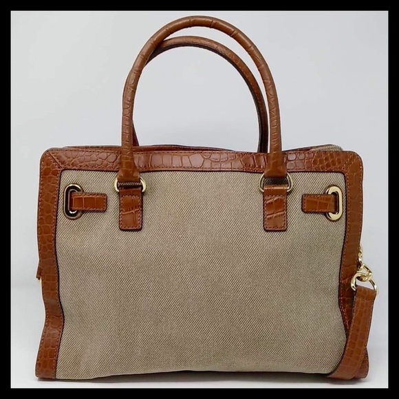 Michael Kors Hamilton Large EW Studded Satchel - Picture 8 of 13